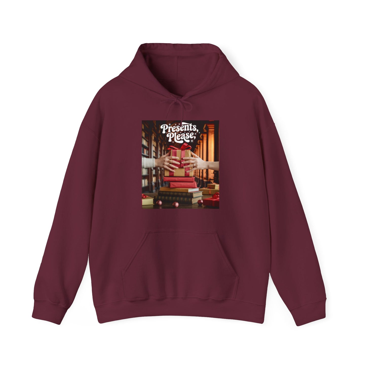 Presents, Please Library Gift Hoodie (Unisex S-5XL)