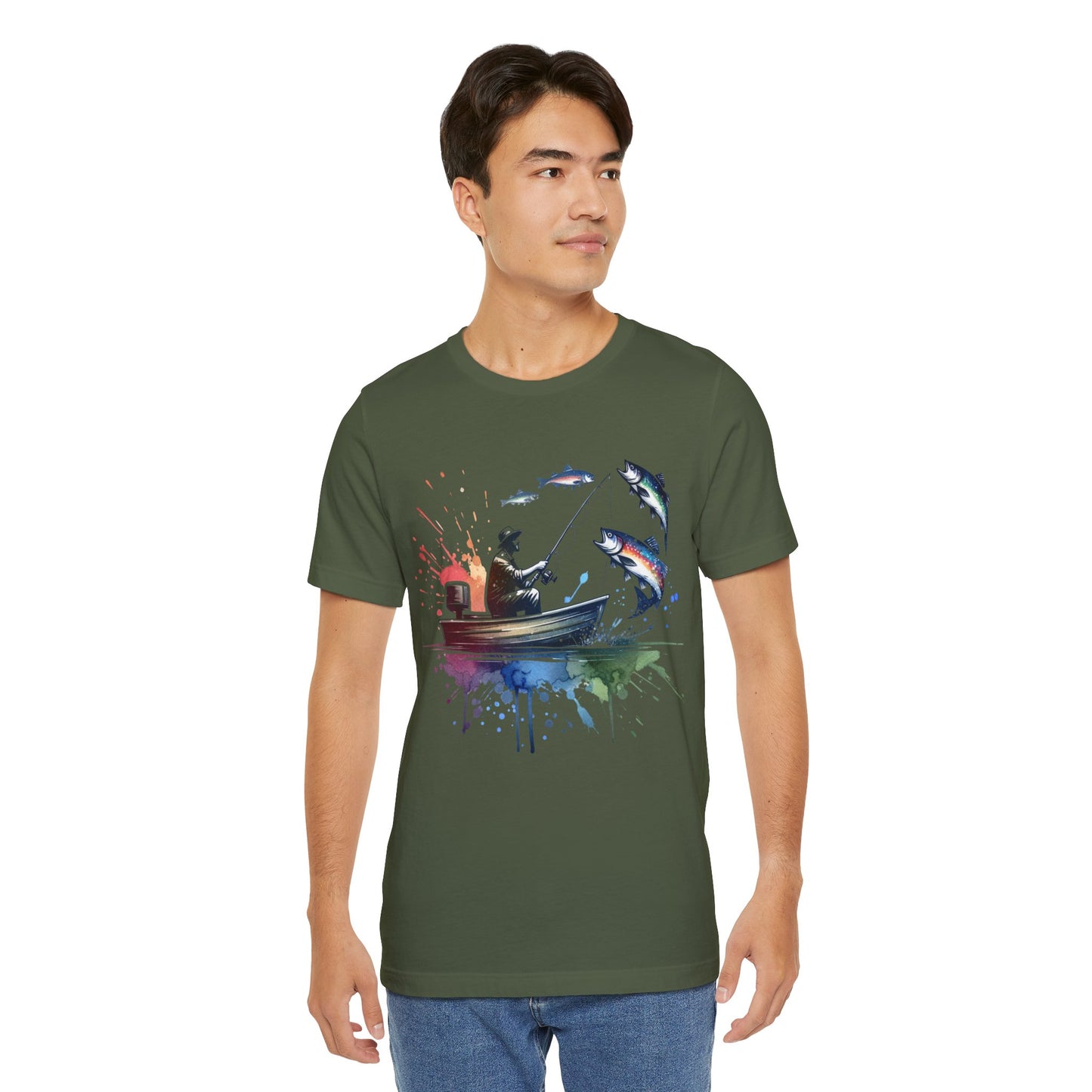 Fishing Adventure Outdoorsy Tee