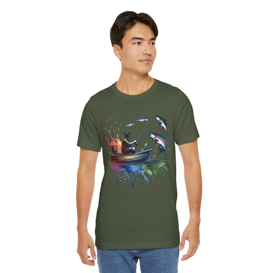 Fishing Adventure Outdoorsy Tee