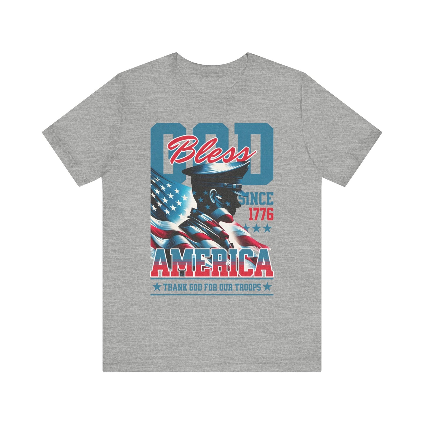 God Bless America Patriotic Tee