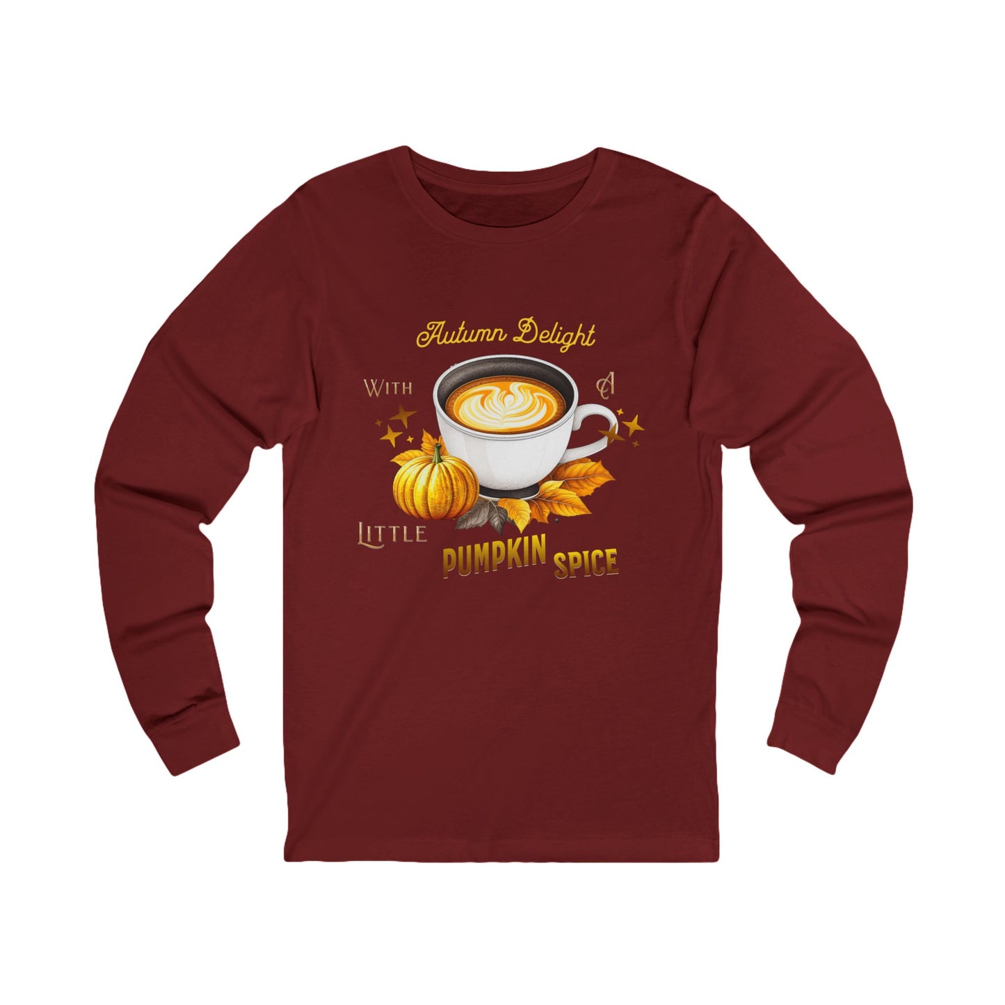Pumpkin Spice Long Sleeve Tee (Unisex S-2XL)