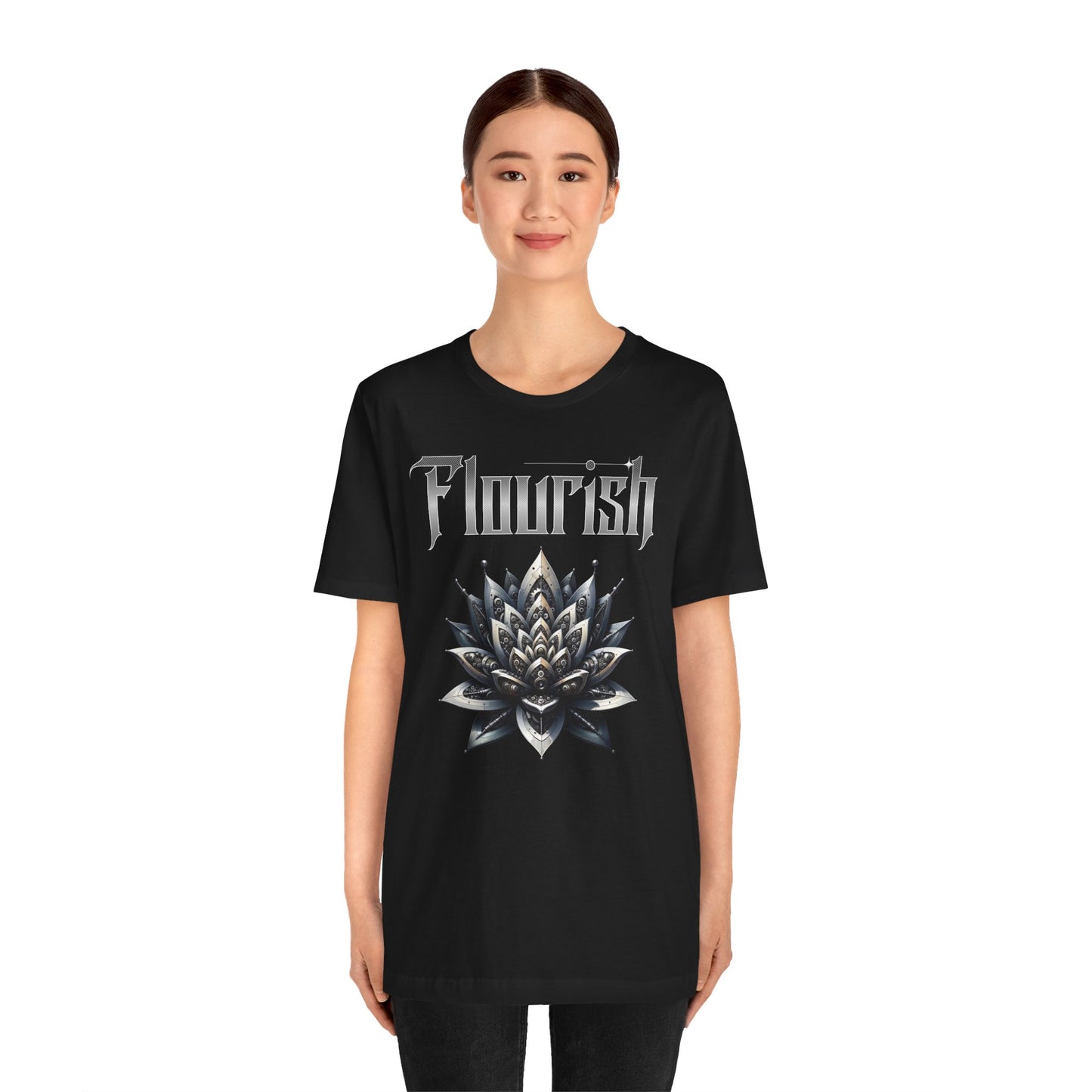 Flourish Inspirational Lotus Tee
