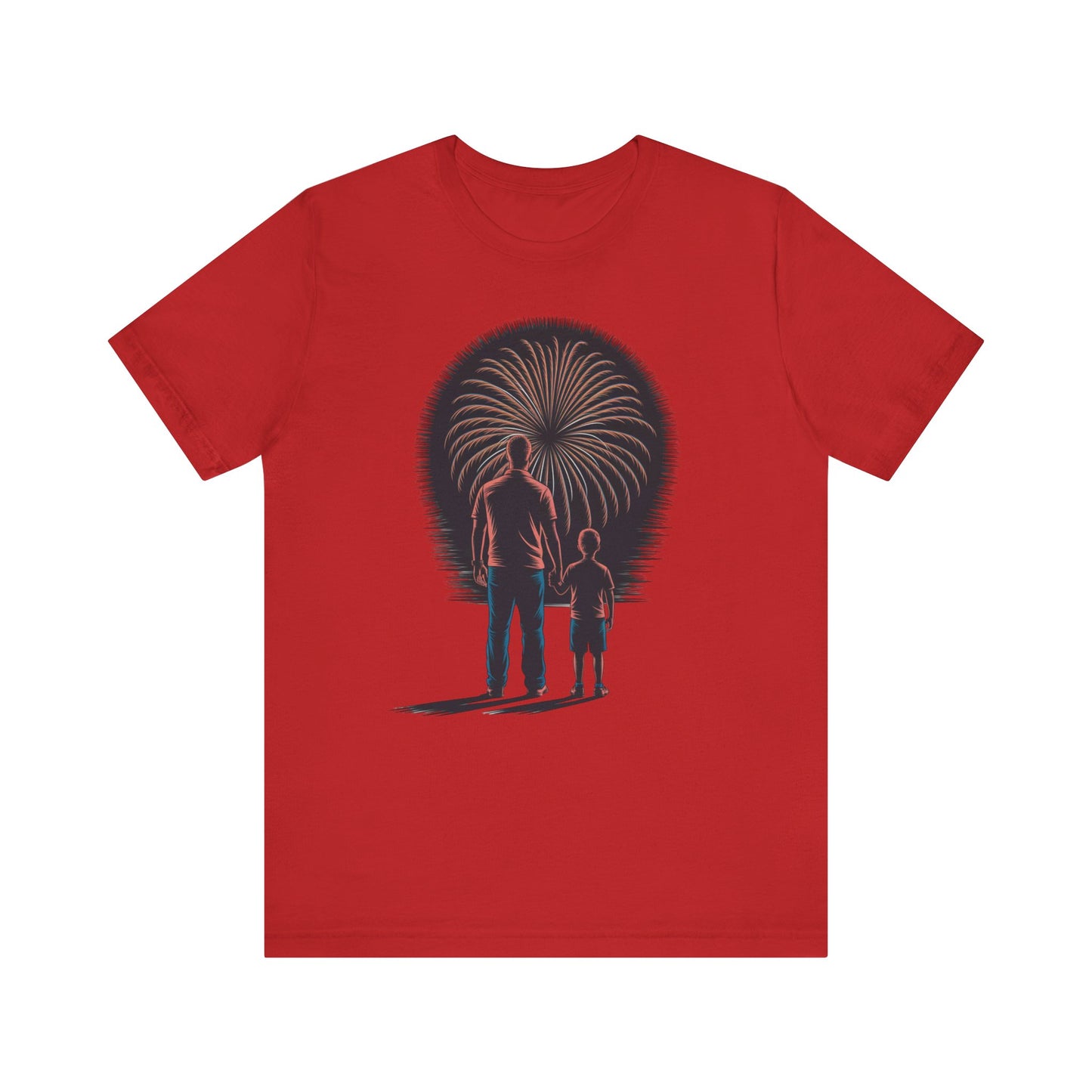 Family Fireworks Celebration Tee