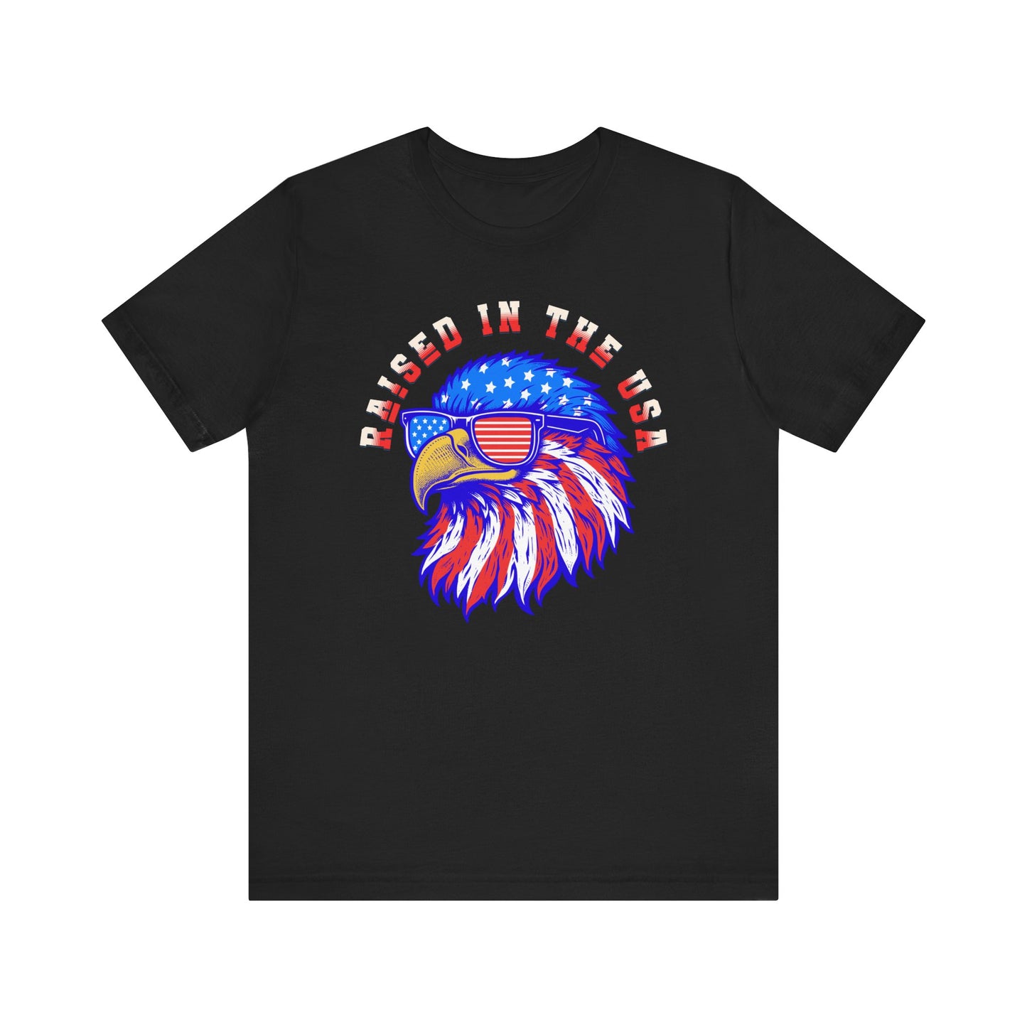 Raised in the USA Eagle Tee