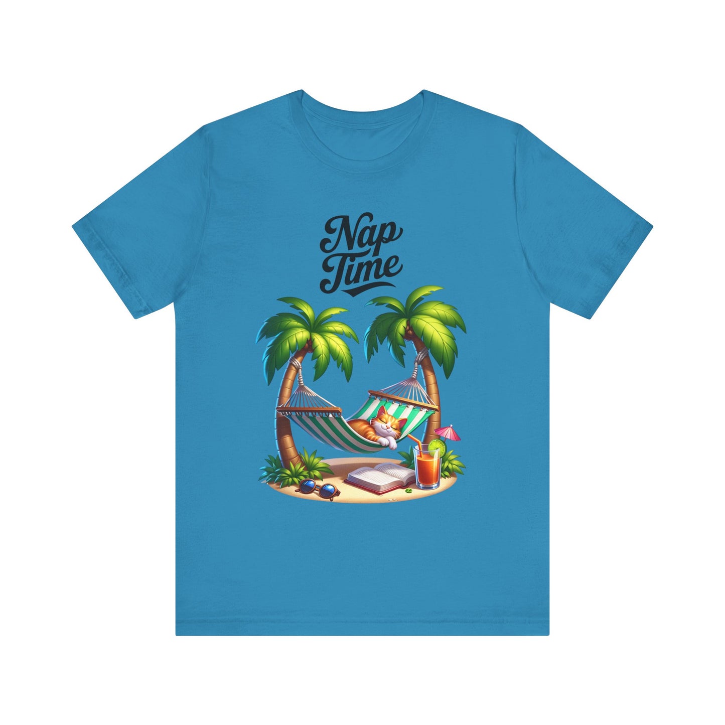 Nap Time Summer Tropical Tee