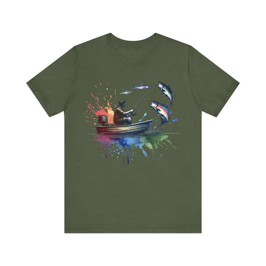 Fishing Adventure Outdoorsy Tee