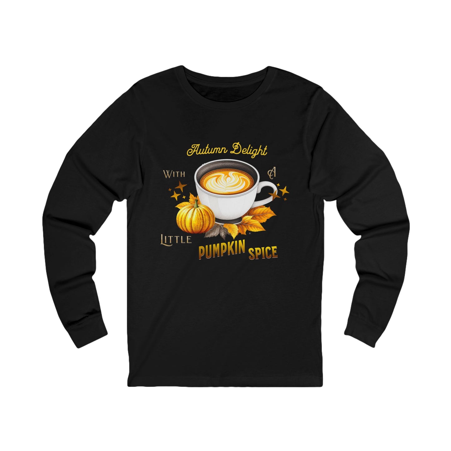 Pumpkin Spice Long Sleeve Tee (Unisex S-2XL)