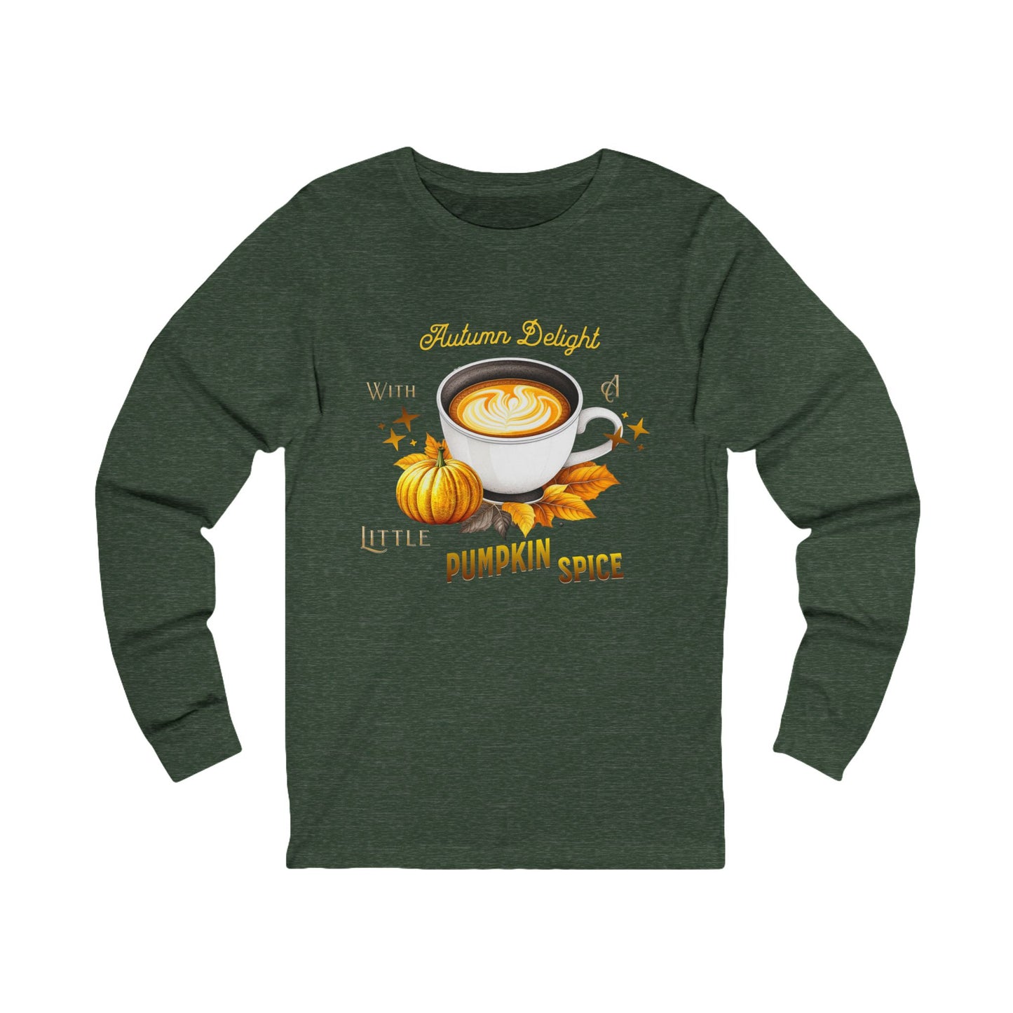 Pumpkin Spice Long Sleeve Tee (Unisex S-2XL)