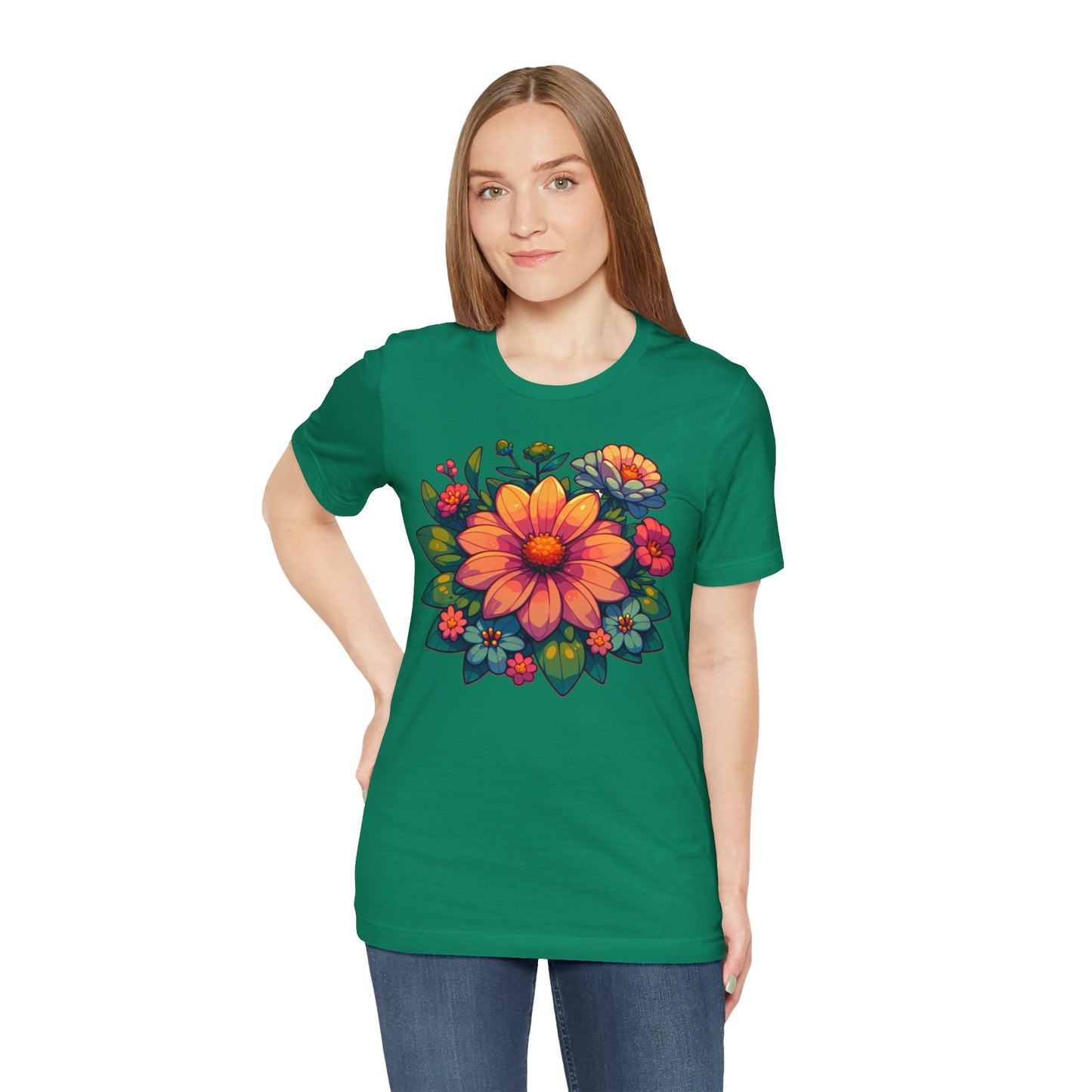 Floral Summer Vibes Nature Enthusiast Tee