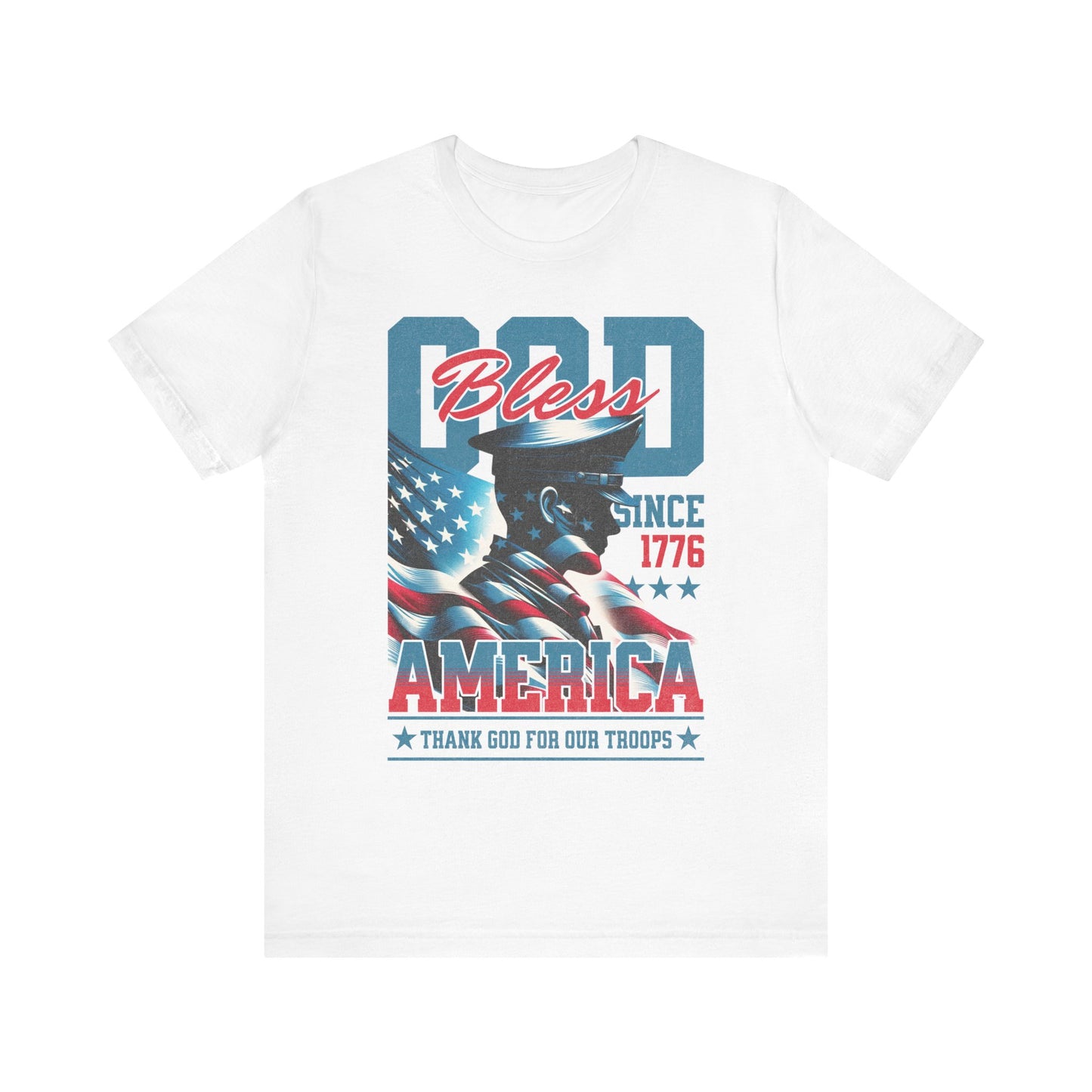 God Bless America Patriotic Tee