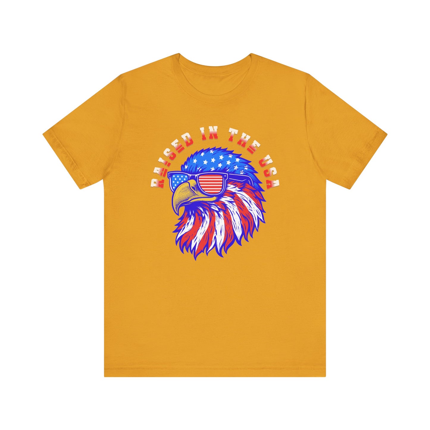 Raised in the USA Eagle Tee
